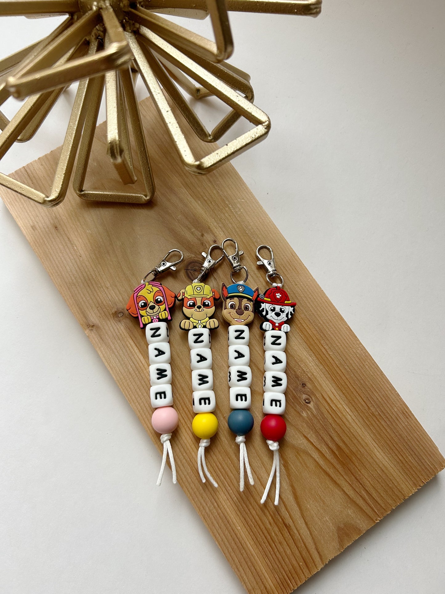 SUPER PUPS KEYCHAIN