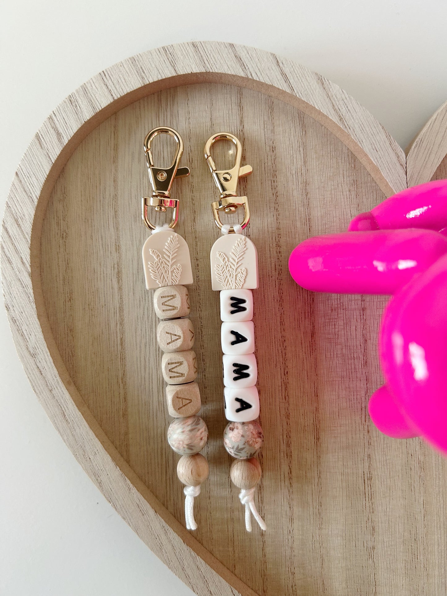 IVORY ARCH MAMA // KEYCHAINS