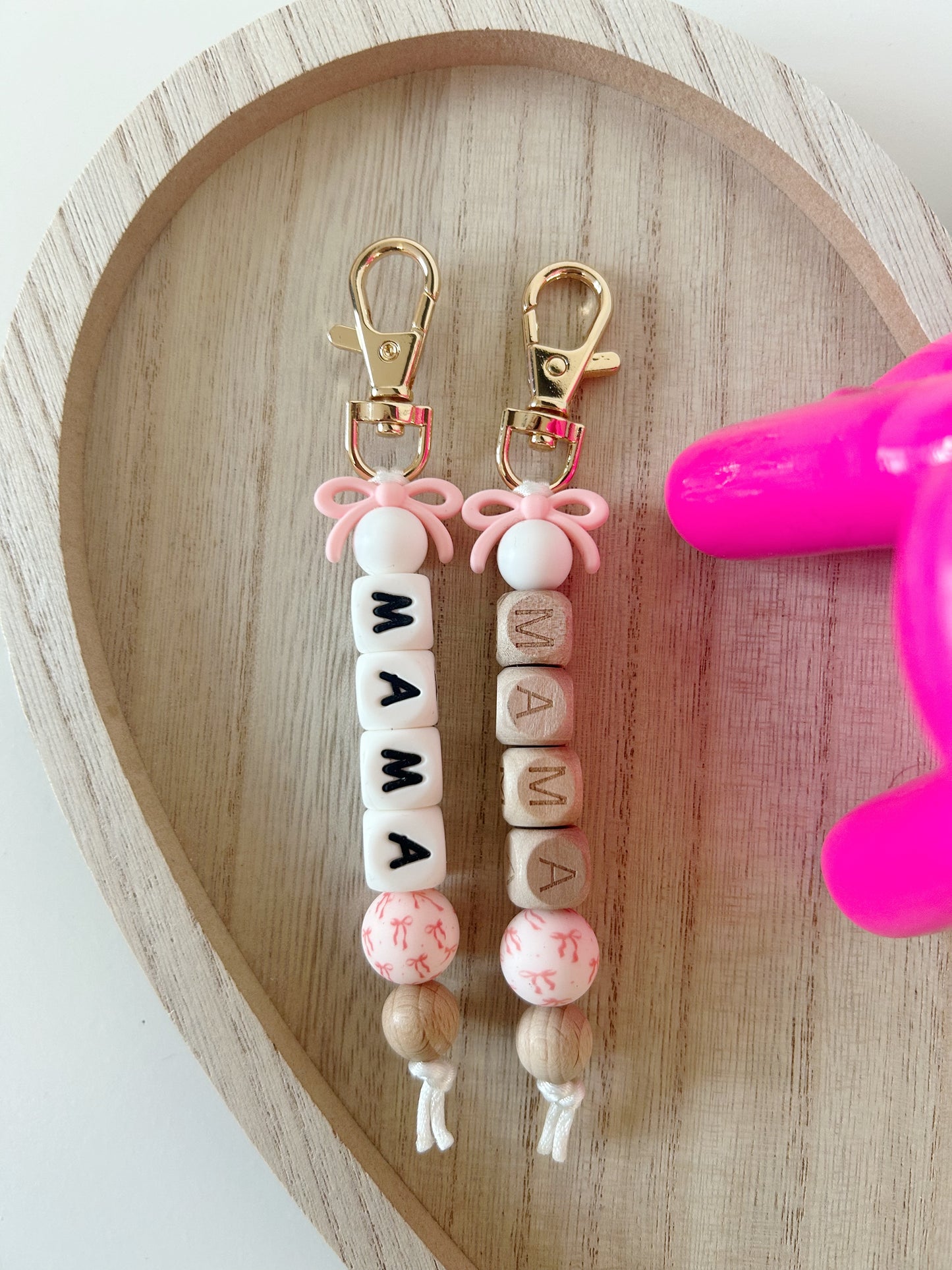 BOW MAMA KEYCHAIN