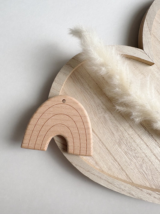 RAINBOW WOODEN TEETHER