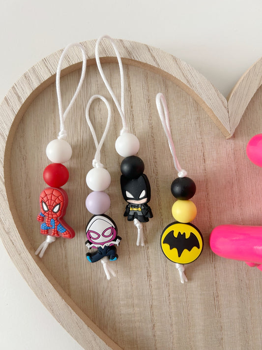 CHARACTERS 2 // ZIPPER PULLS