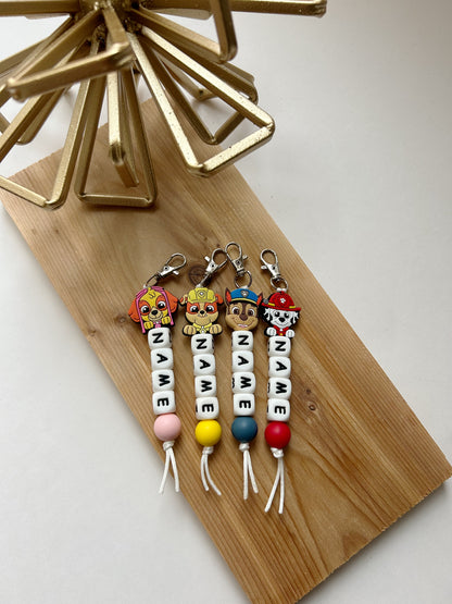 SUPER PUPS KEYCHAIN