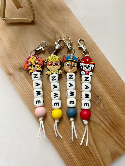 SUPER PUPS KEYCHAIN