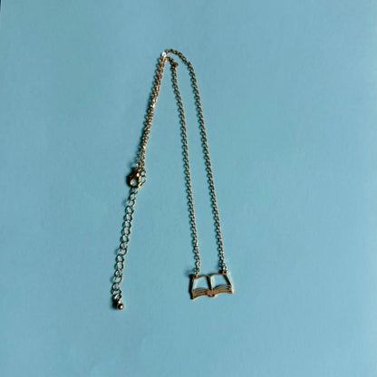 BOOK EARRINGS + NECKLACES