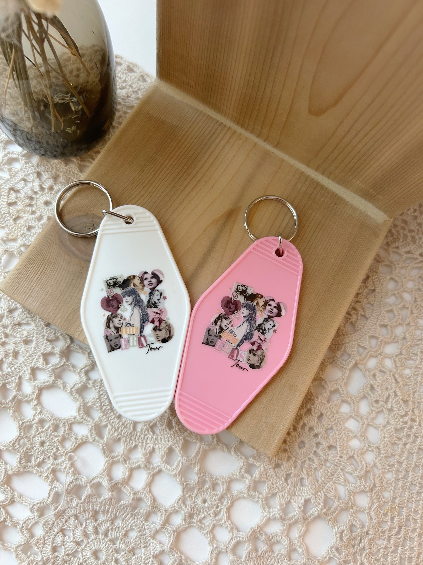 ERAS TOUR // MOTEL KEYCHAINS