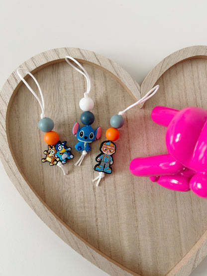CHARACTERS 3 // ZIPPER PULLS