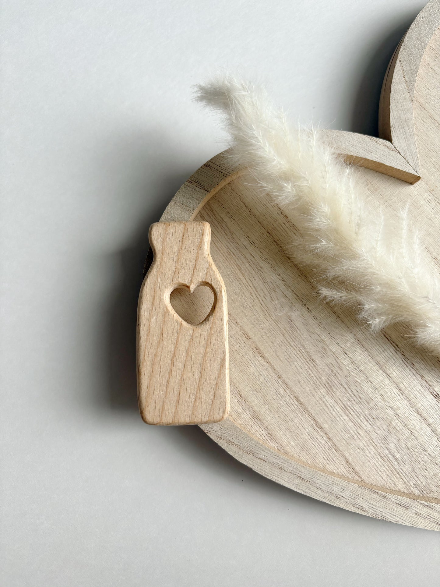 MILK WOODEN TEETHER