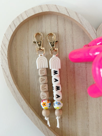 RAINBOW MAMA KEYCHAIN