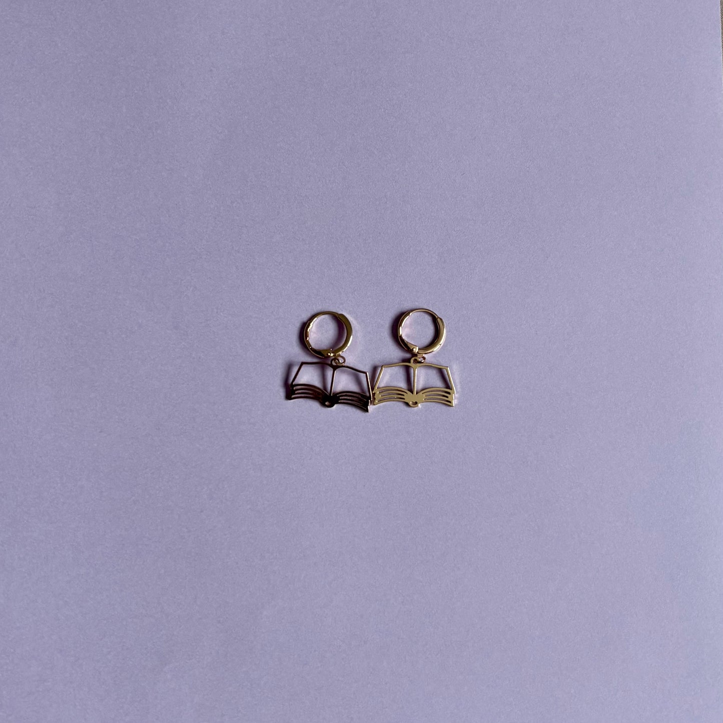 BOOK EARRINGS + NECKLACES