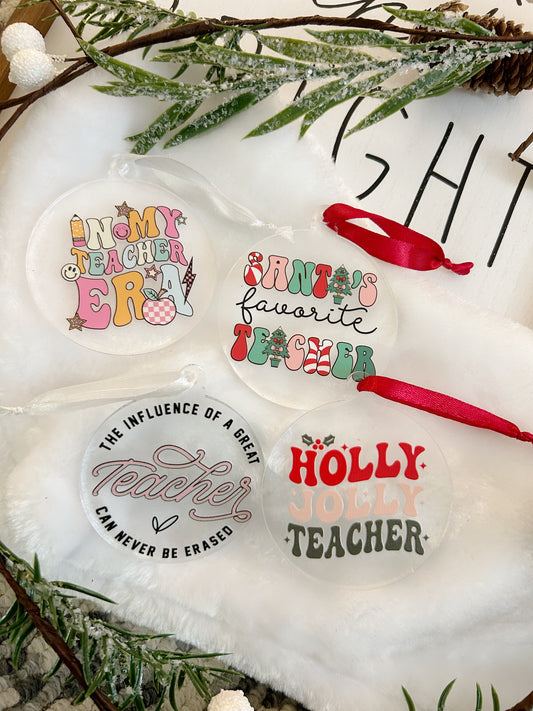 TEACHER // ORNAMENTS