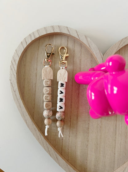 IVORY ARCH MAMA // KEYCHAINS